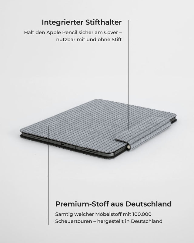 Riva iPad Smart Cover mit integriertem Stifthalter